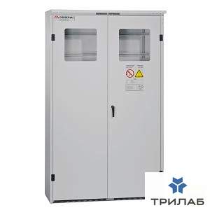 Шкаф для газовых баллонов, 4×50 л, вне здания, со смотровым окном, XL-2, Duperthal