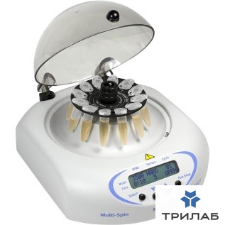 Центрифуга–вортекс 3500 об/мин, 800g, 12х1,5/2 мл, 12х0,5/0,2 мл, ротор R-1.5 и ротор R-0.5/0.2, Мул