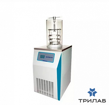 Лиофильная сушилка, до -60 °С / -80 °С, 23 л, 6 л/сутки, напольная, камера c полками и системой укуп