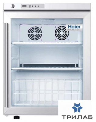 Холодильник, 68 л, +2…+8 °C, дверь со стеклом, HYC-68A, Haier HYC-68A