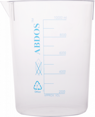 Стаканы без ручки 10000 мл, TPX, высота 328 мм