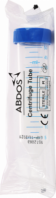 Центрифужные пробирки, PureRight, PP/HDPE, с голубой крышкой, 50 мл., стерильные, 500 шт/уп.