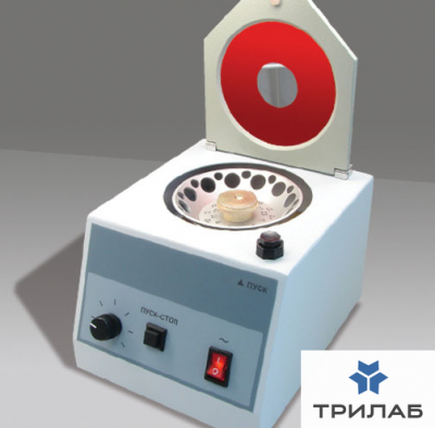 Центрифуга-вортекс 4000 об/мин, 2500g, 12 х 1,5 (2,0) мл + 12 х 0,2 мл, Циклотемп-901, Синтол