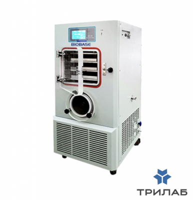 Лиофильная сушилка, до - 70 °С, 14 л, 6 л/сутки, напольная, стандартная камера, Biobase, Китай (анал