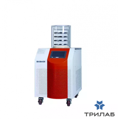 Лиофильная сушилка, до - 60 °С / - 80 °С, 9,3 л, 4 л/сутки, напольная, стандартная камера, BK-FD12S,
