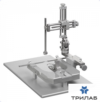 Стереотаксическая система для мышей с одним манипулятором и фиксаторами 18° и 45°, SGL M, RWD Life S